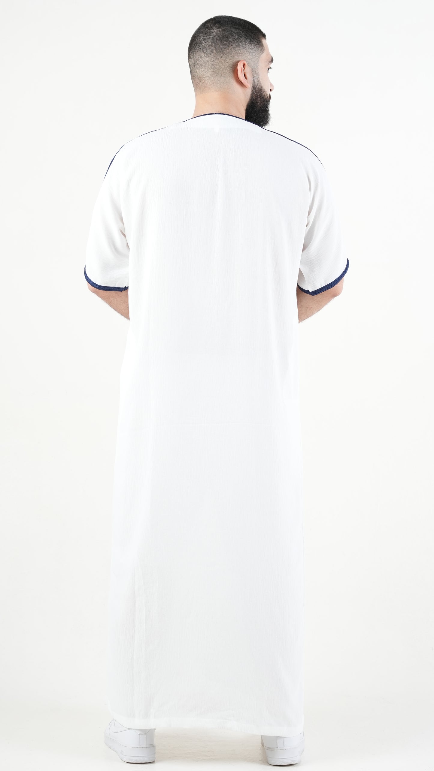 White and Navy - Regular