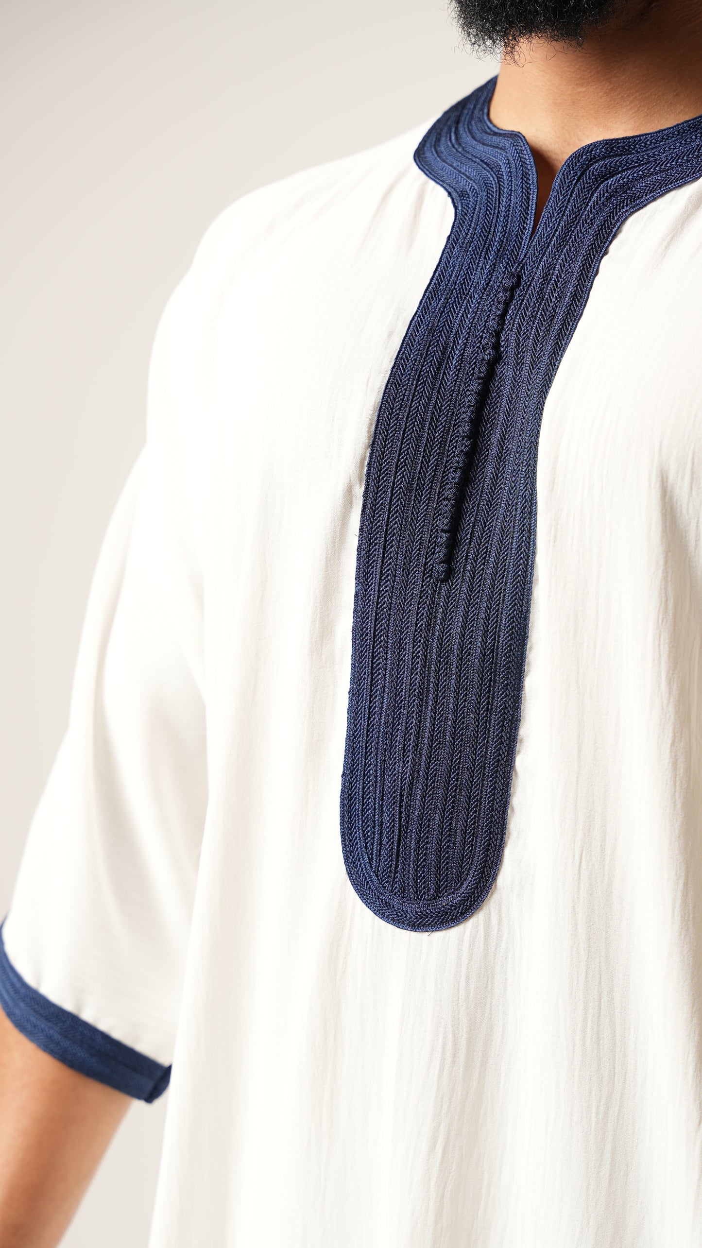 White Navy - Oversize