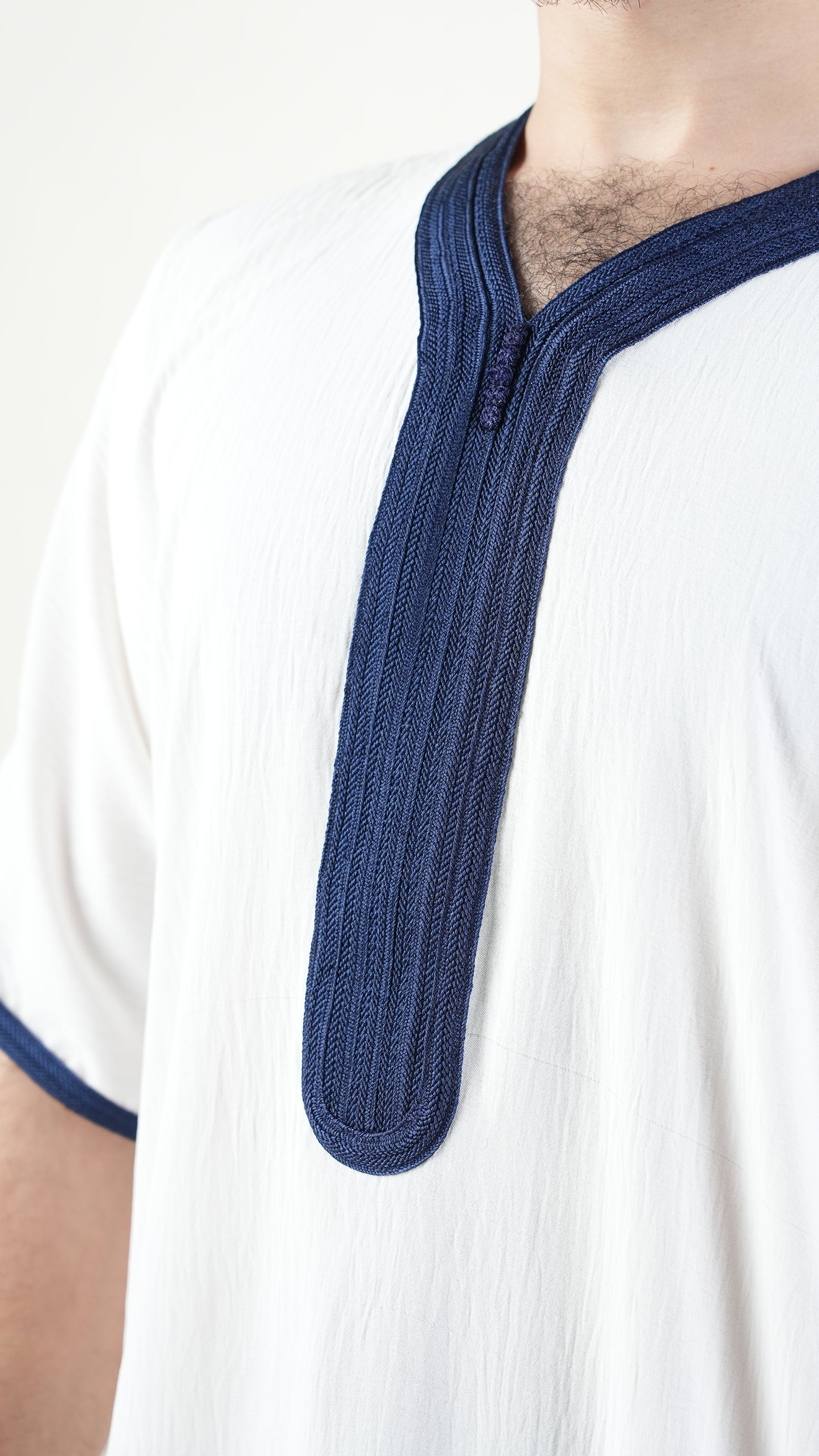 White and Navy - Regular