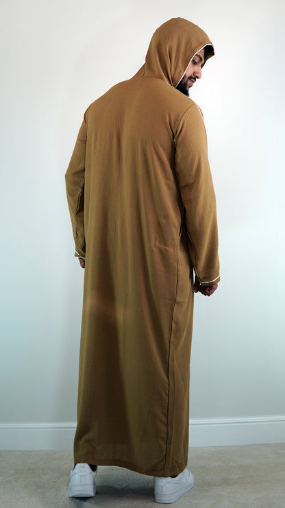 Long sleeve Light brown - Thobe