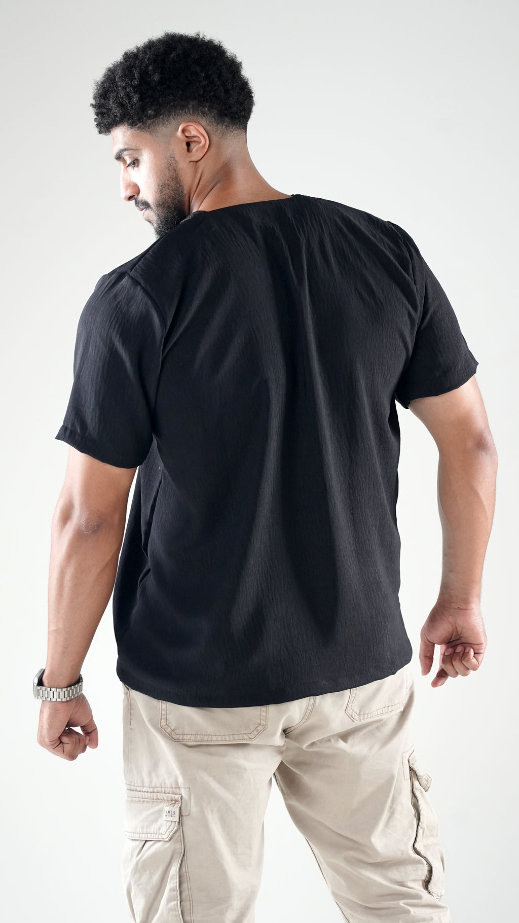 Moroccan Tee - Full Black