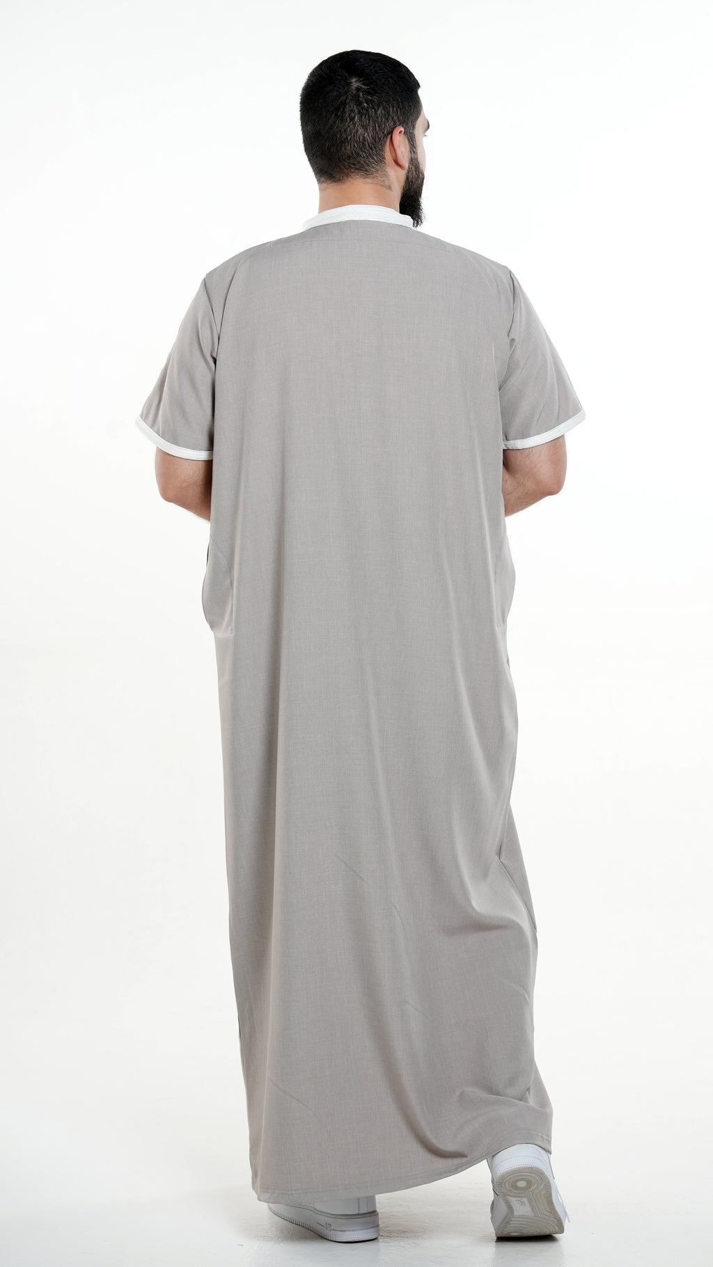 Light Beige Half Sleeve - Abbadi