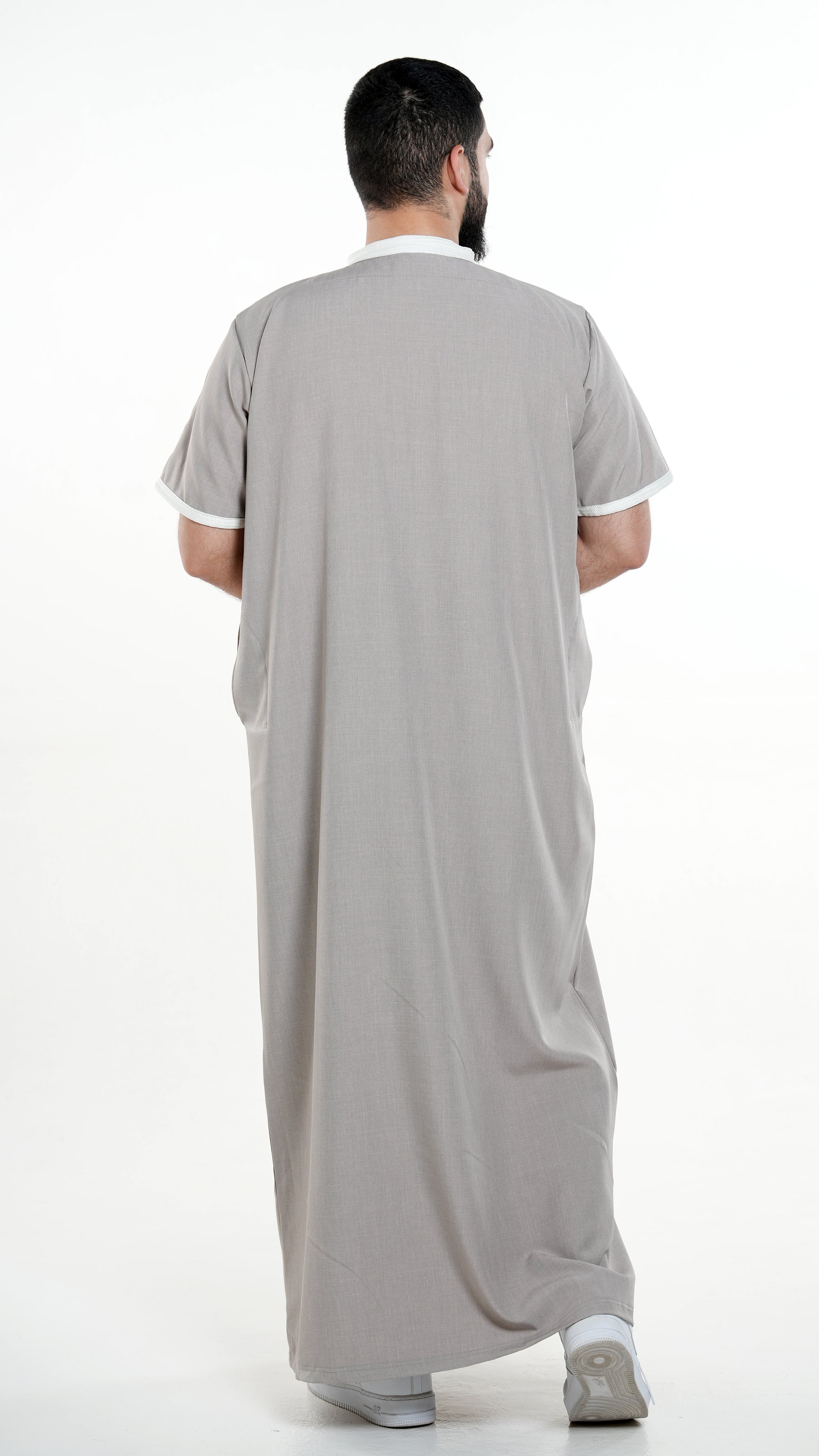 Light Beige Half Sleeve - Abbadi