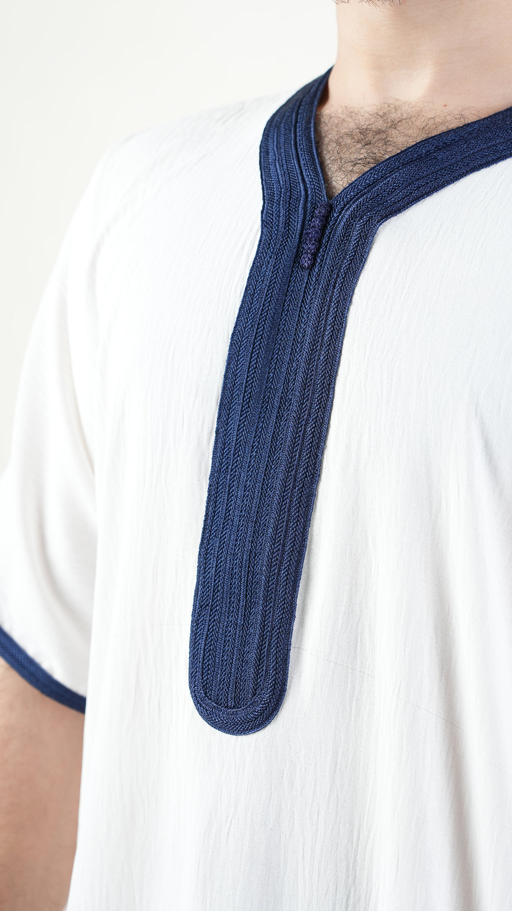 White and Navy - Regular