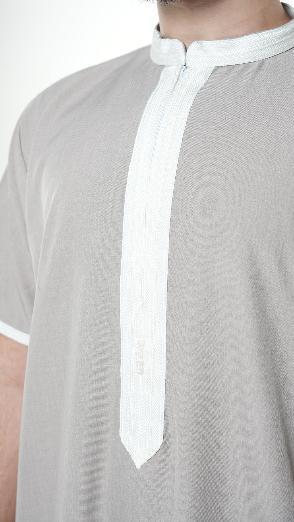 Light Beige Half Sleeve - Abbadi