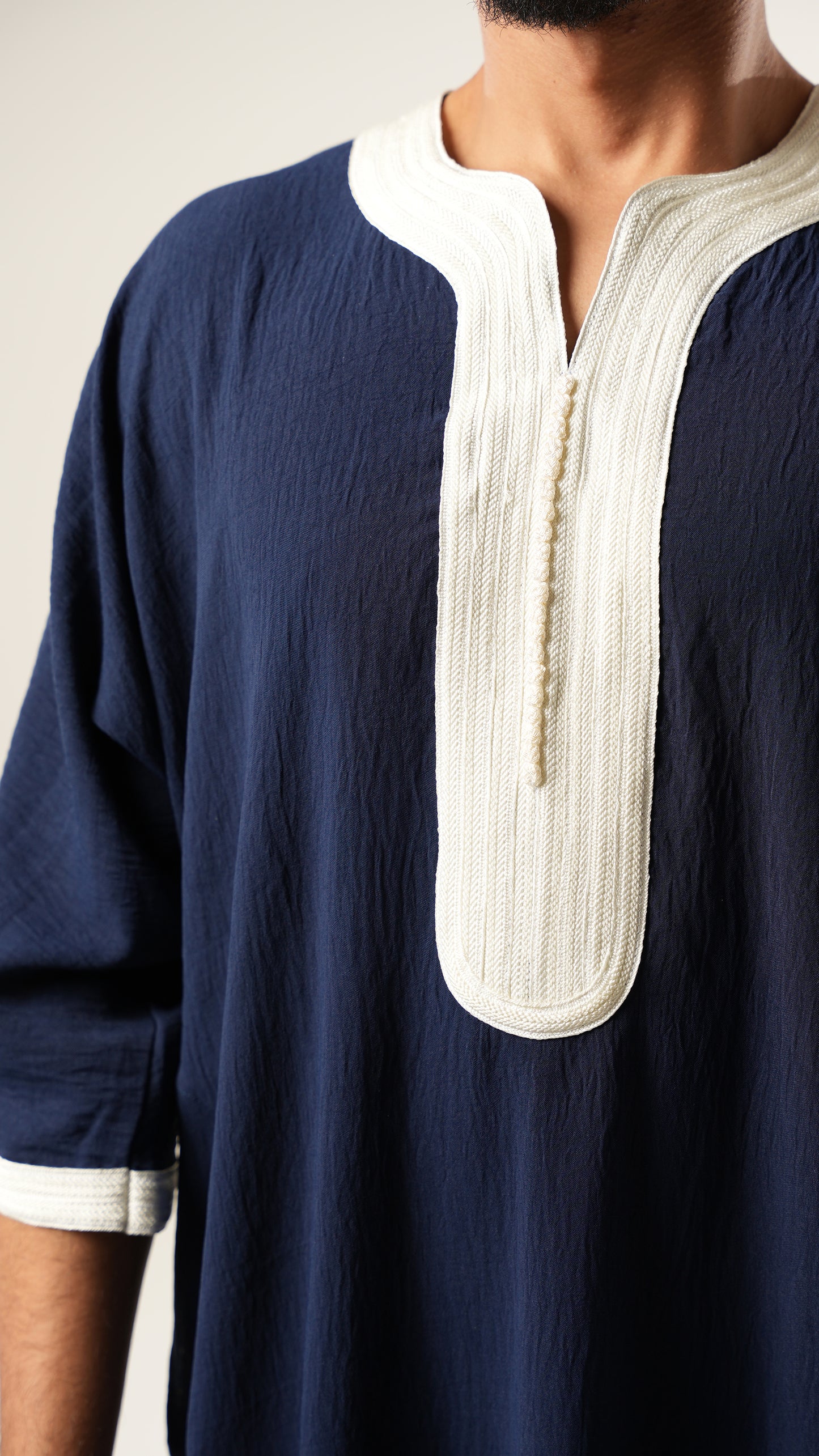 Navy and White - Oversize
