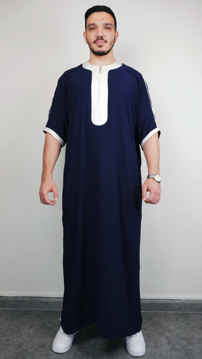 Navy and White - Oversize