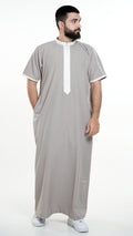 Light Beige Half Sleeve - Abbadi
