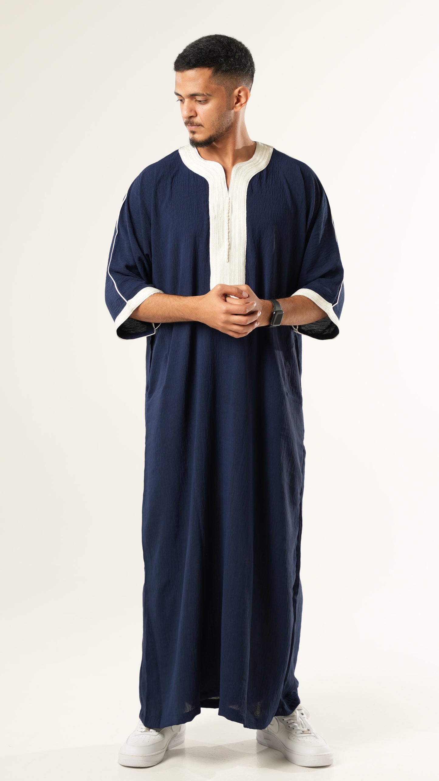 Navy and White - Oversize