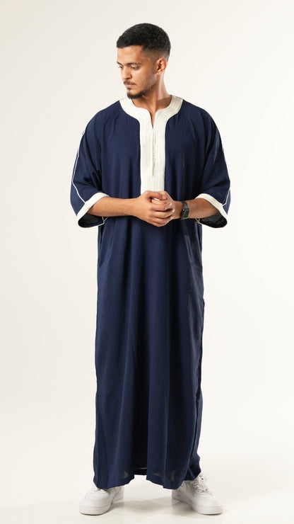 Navy and White - Oversize