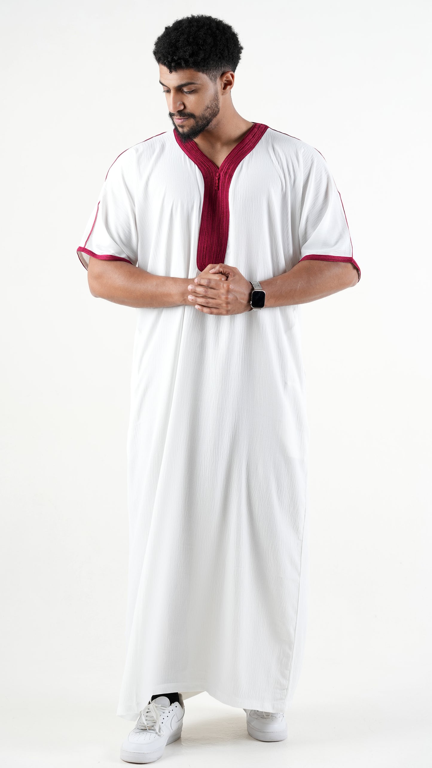 White and Maroon - Regular