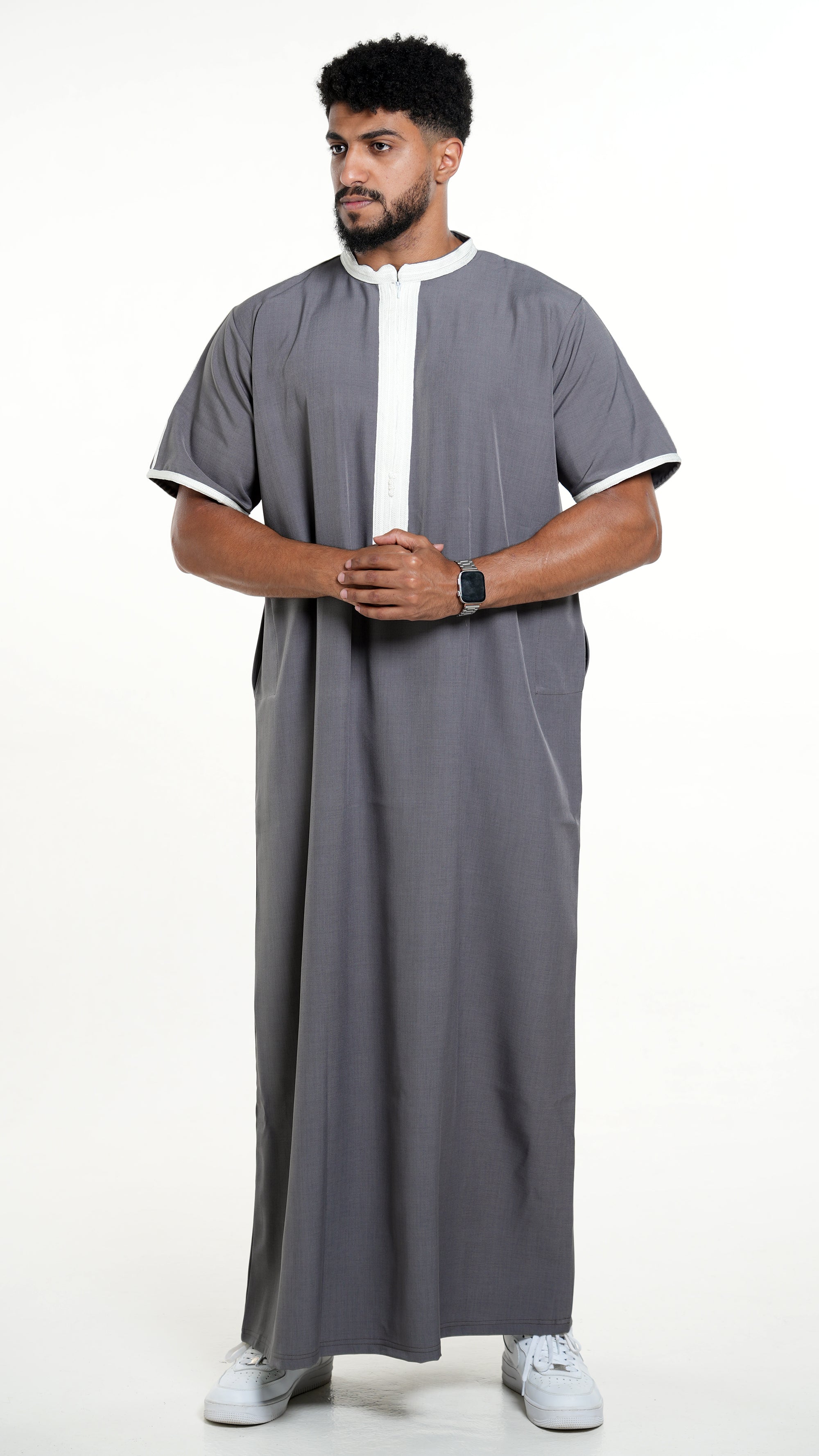Charcoal Half Sleeve - Abbadi