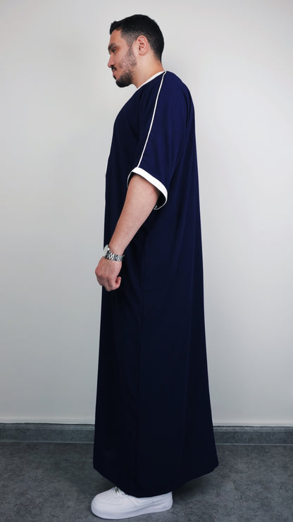 Navy and White - Oversize