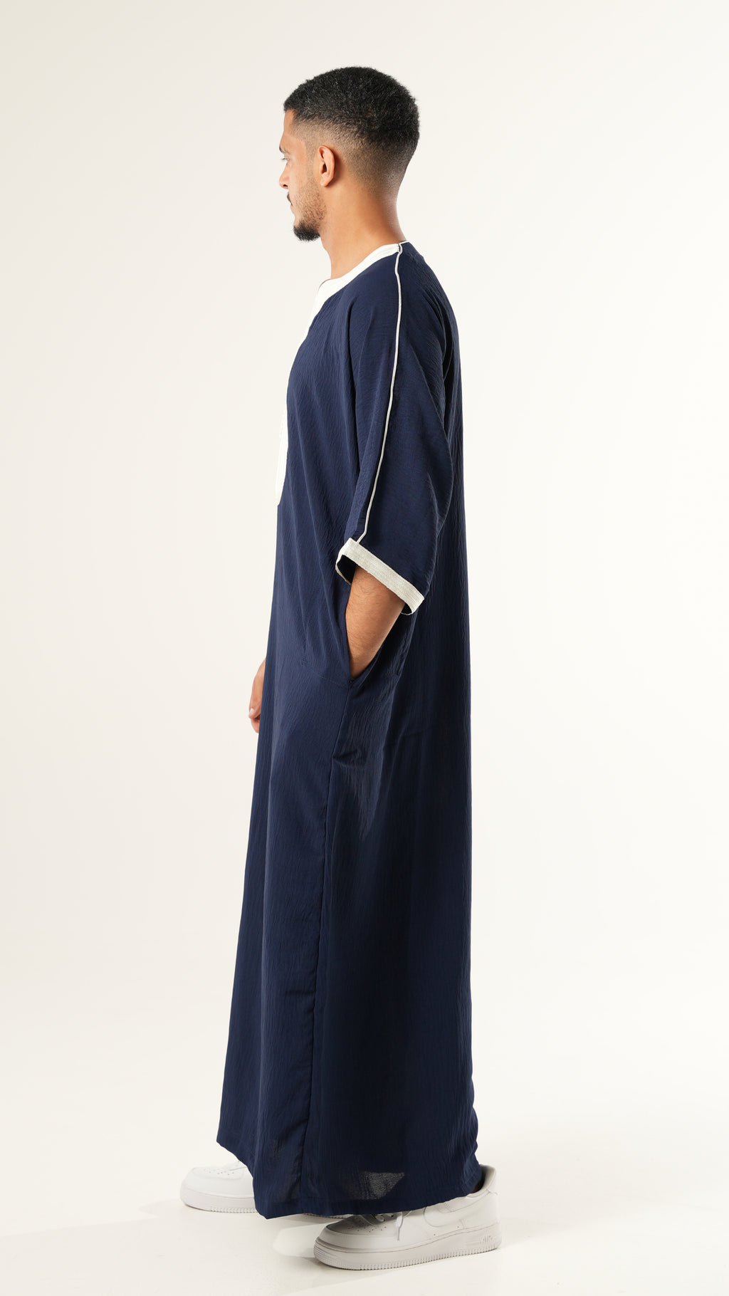 Navy and White - Oversize