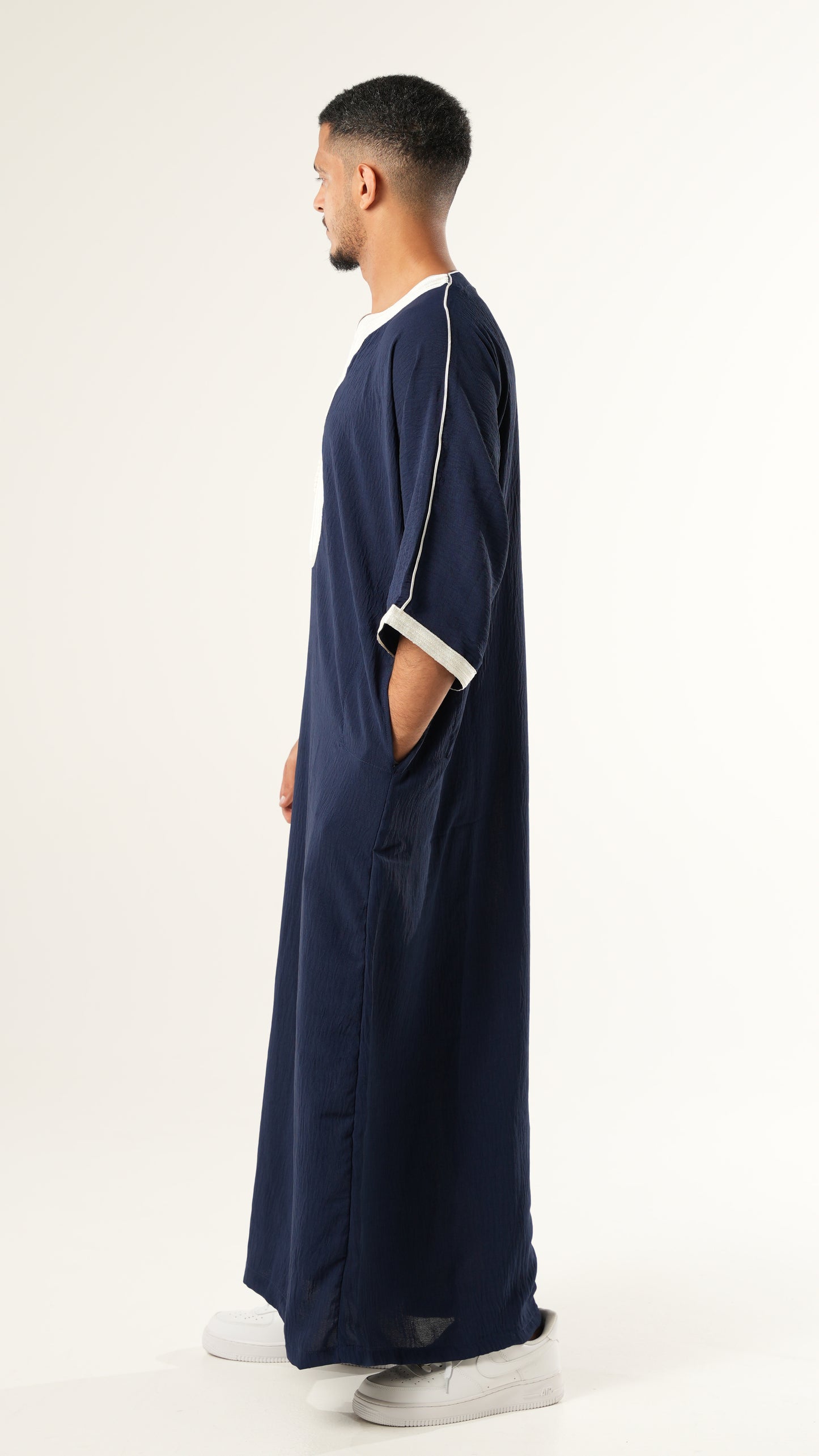 Navy and White - Oversize