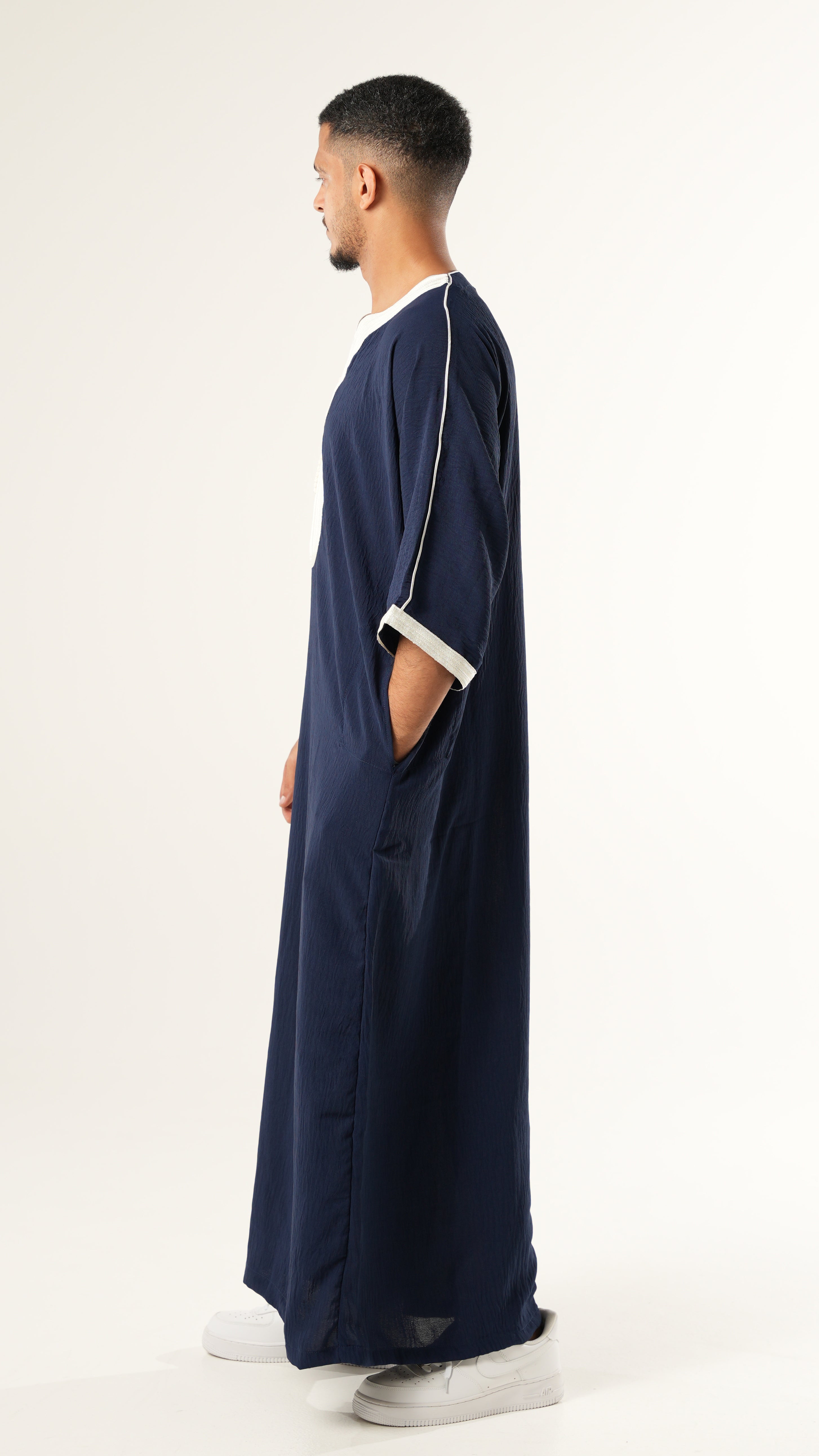 Navy and White - Oversize