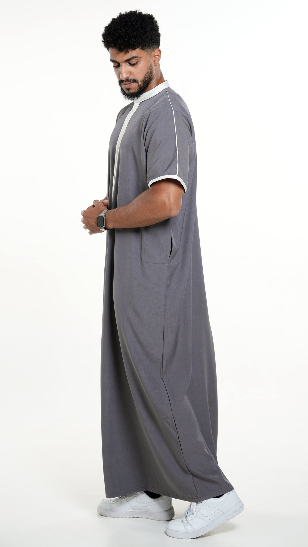 Charcoal Half Sleeve - Abbadi