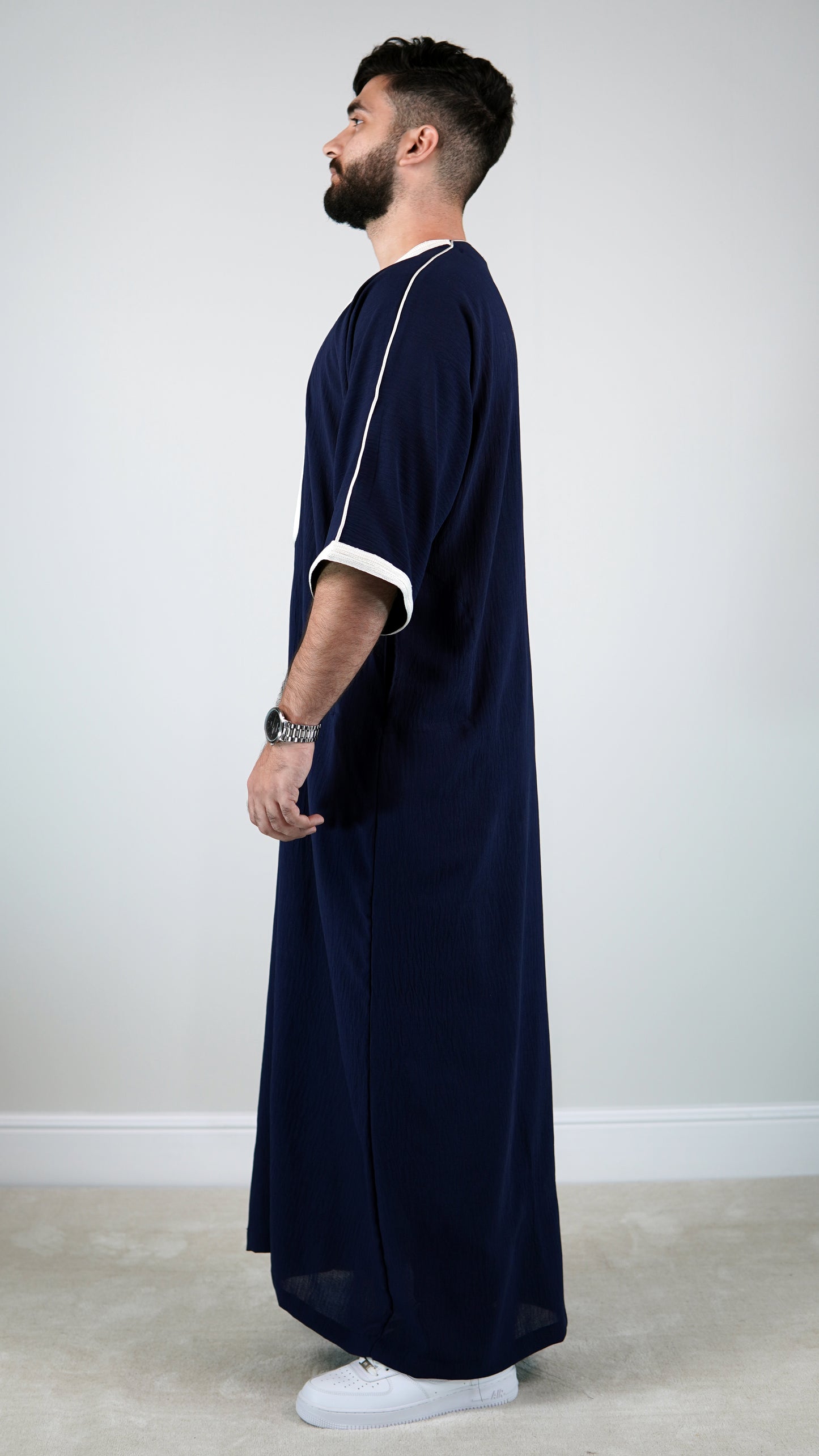 Navy and White - Oversize