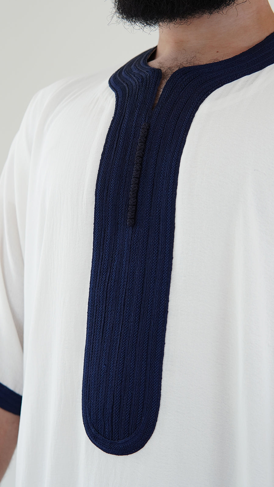 White Navy - Oversize