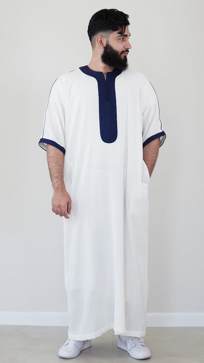 White Navy - Oversize