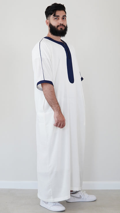 White Navy - Oversize